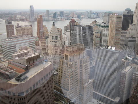 View from the 49th floor of 55 Water St.