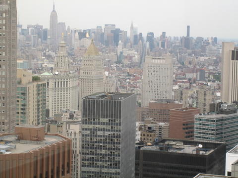 View from the 49th floor of 55 Water St.