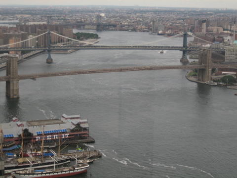 View from the 49th floor of 55 Water St.