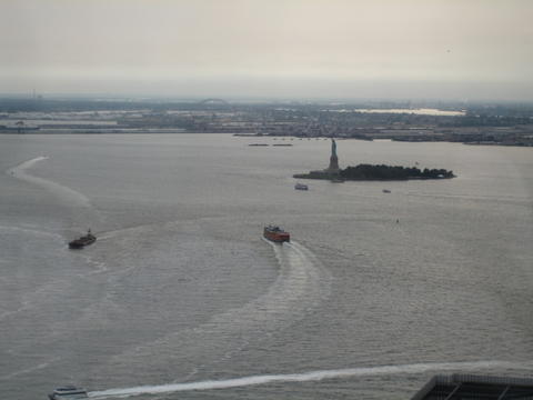 View from the 49th floor of 55 Water St.